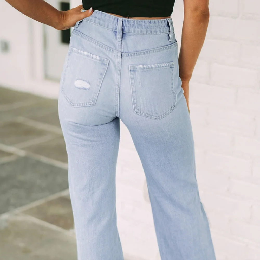Faded Dreams High Waist Jeans